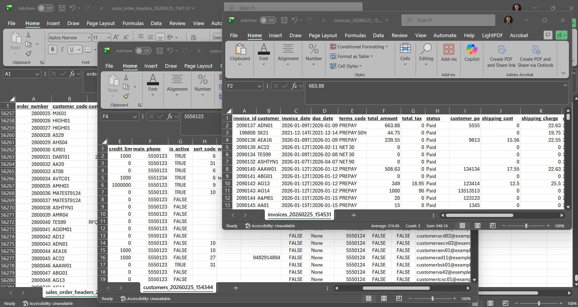 Spreadsheet Sprawl: Business data with no structure and limited control